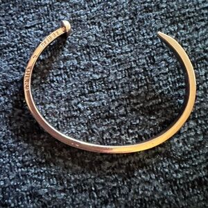 Giles and Brothwr copper nail spike bracelet